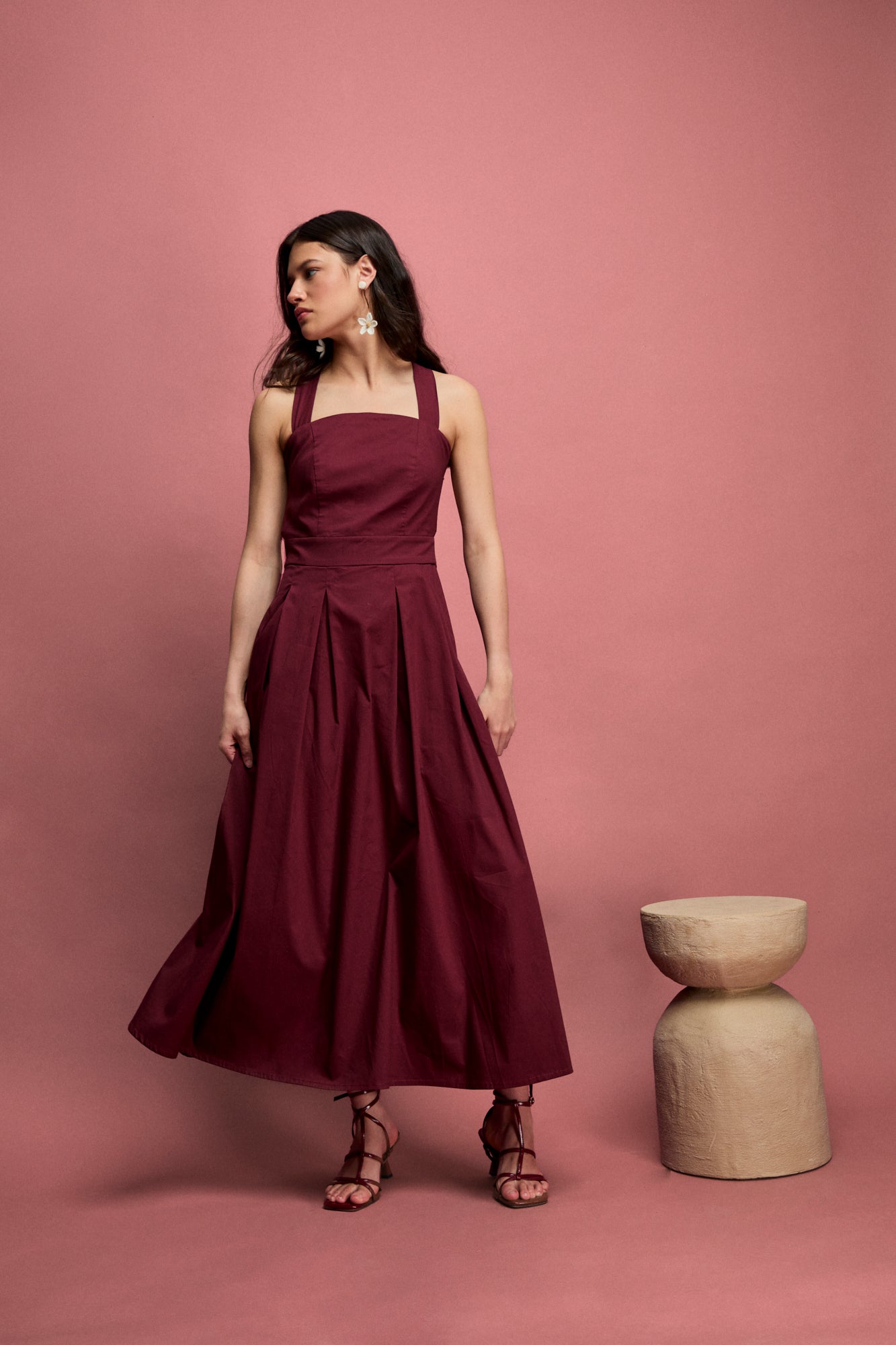 Vestido Anine Burdeos