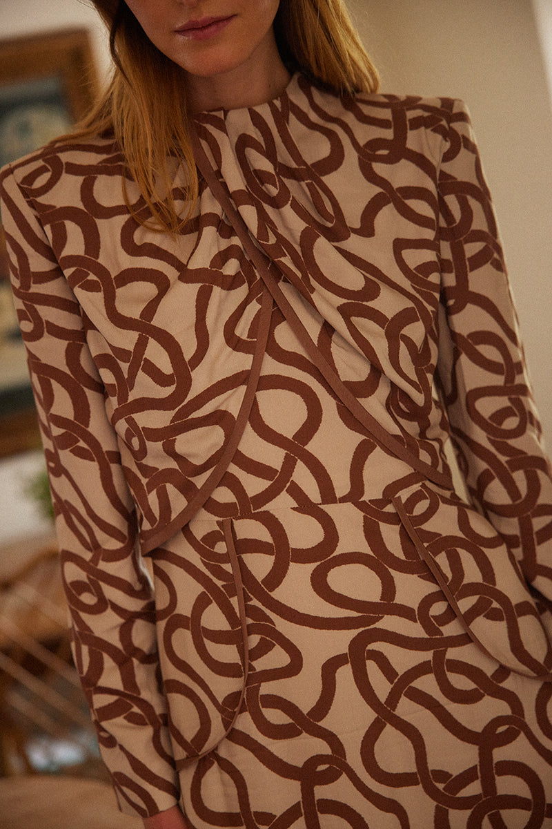 Natalia Printed Dress