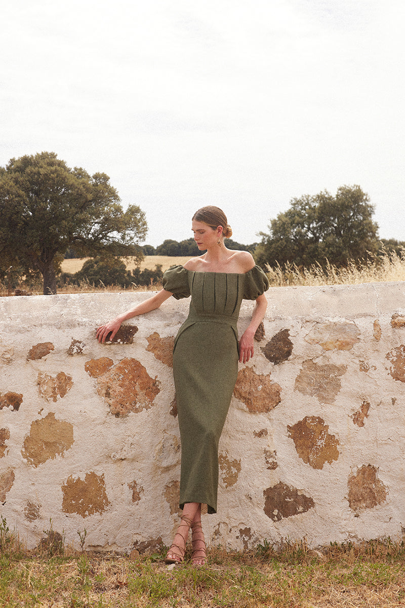 Vestido María verde