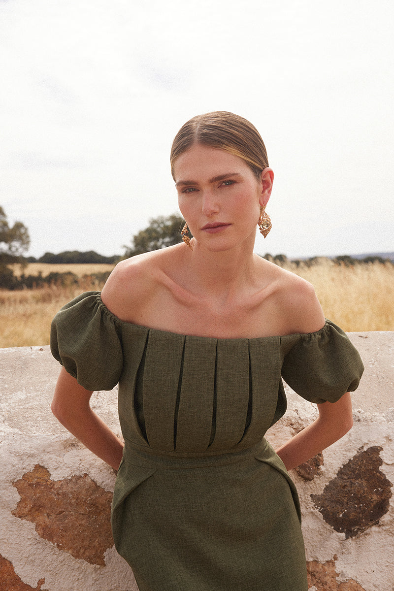 Vestido María verde