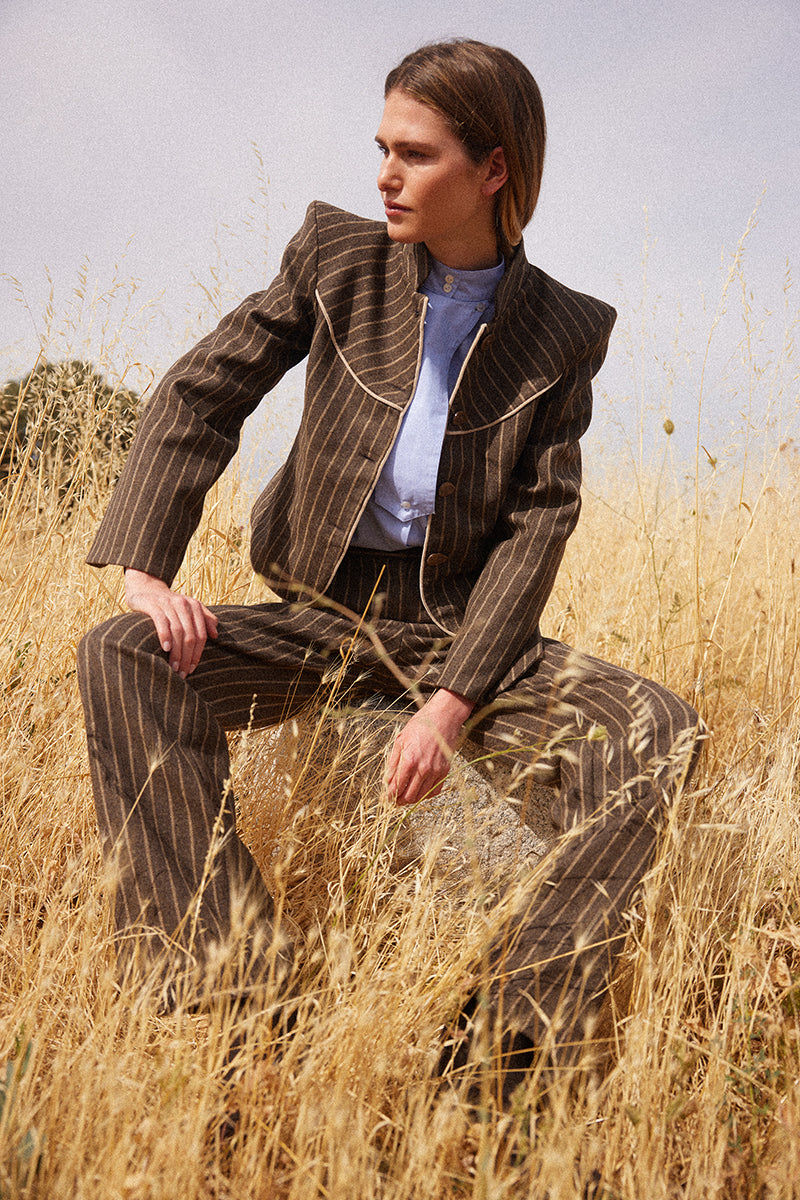 Pantalon-de-rayas-verdes 5