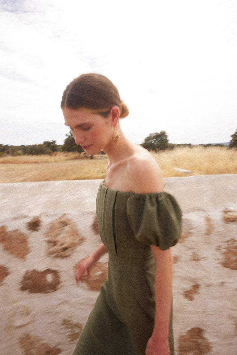 Vestido María verde