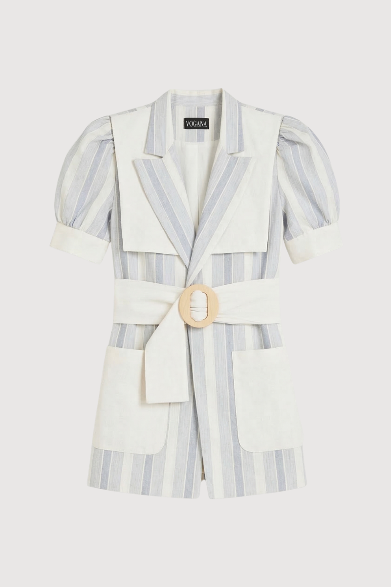 Chaqueta Corinta Rayas