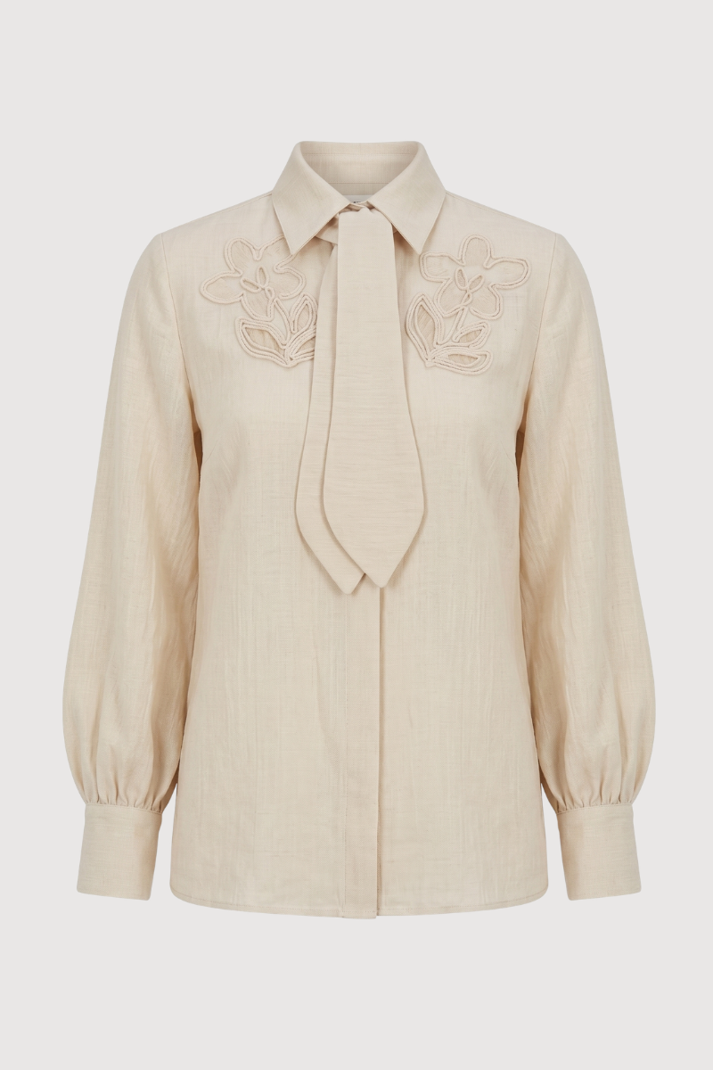 Camisa Liora Crudo