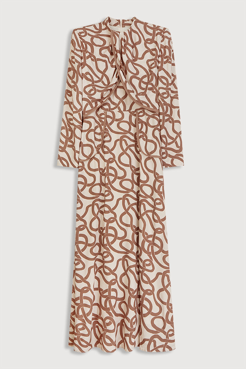 Natalia Printed Dress