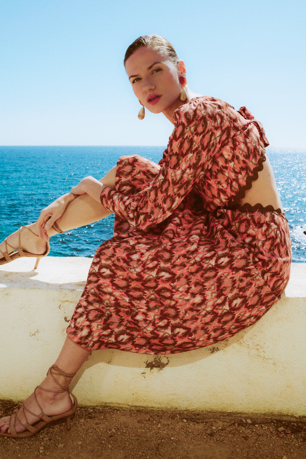 Vestido Niza estampado