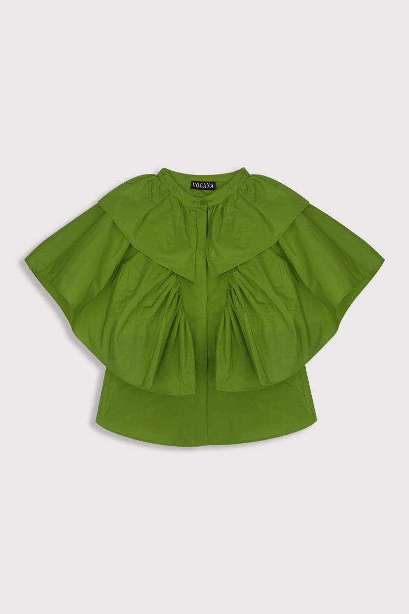 Blusa Pastora Verde