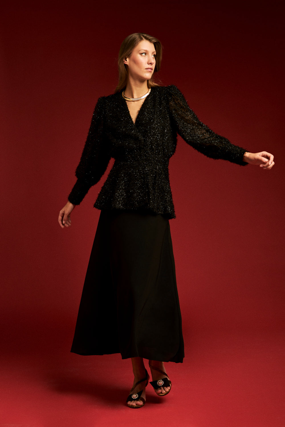 Chaqueta Valentina Negra