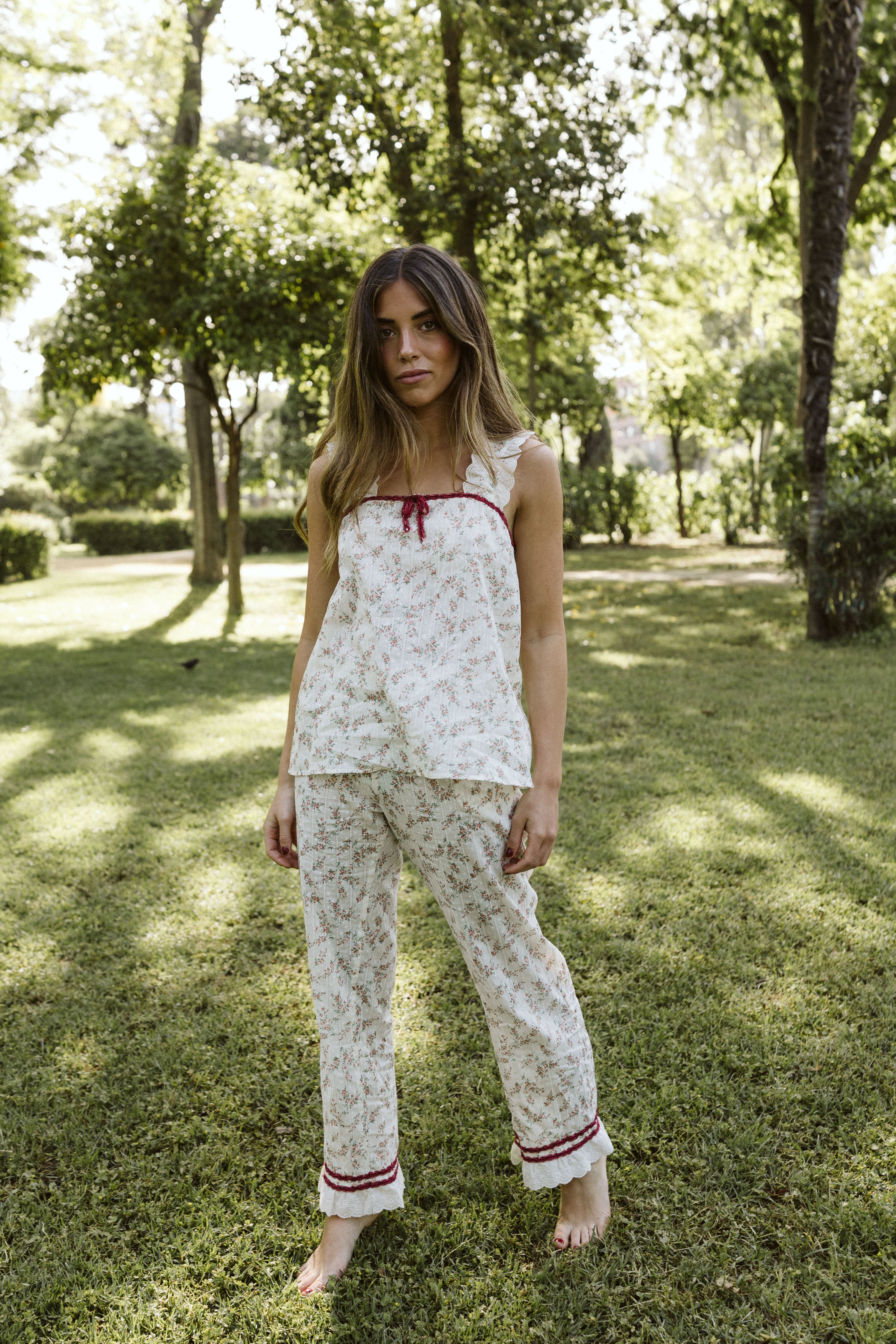 Conjunto Pijama y Bata Plumeti