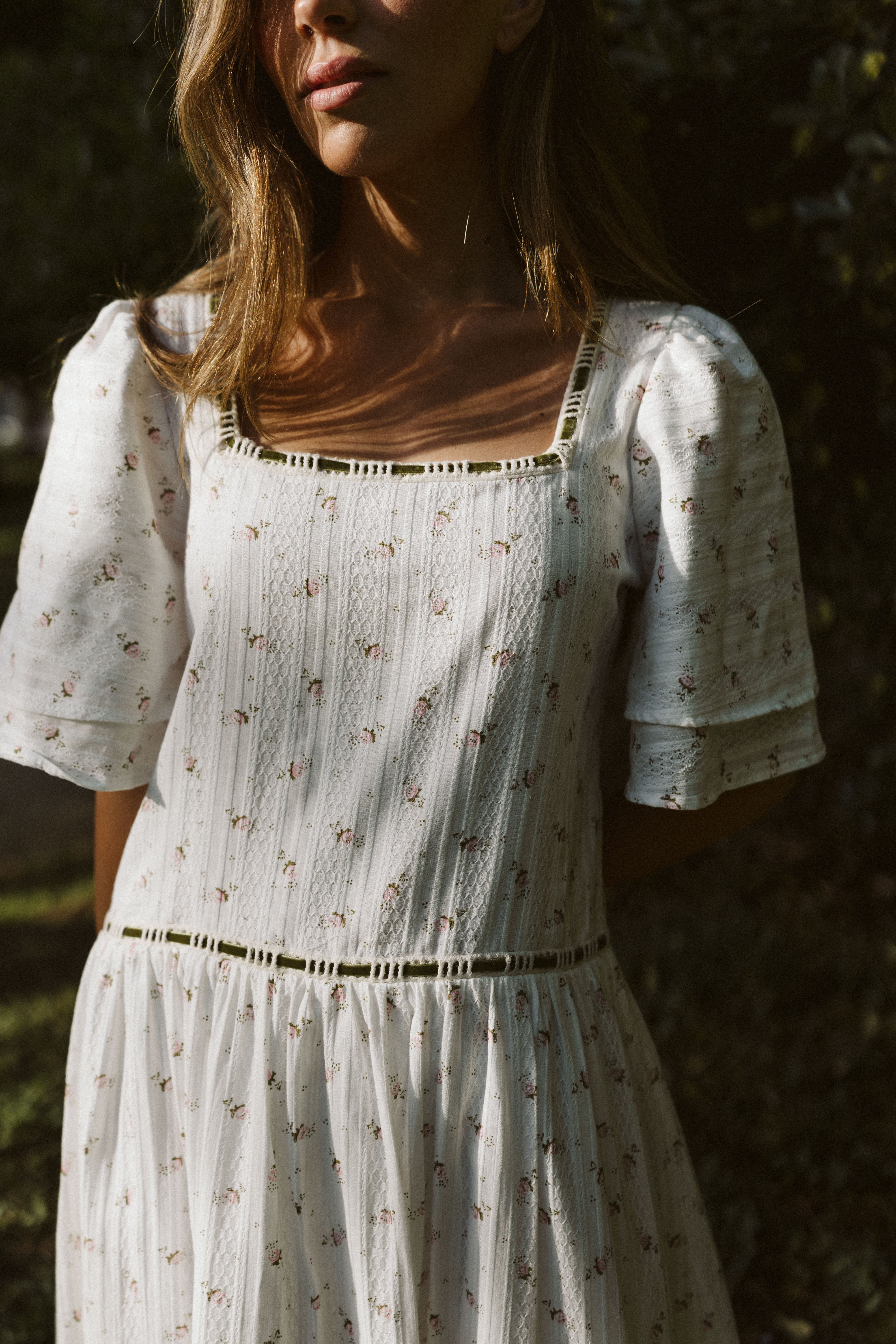 Camisón estampado flor rosa