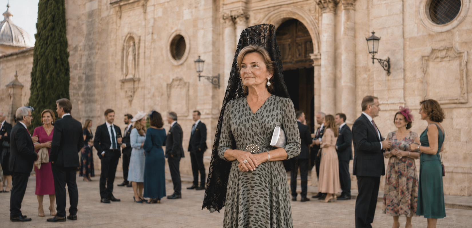 Vestido Dalma para un look de madrina elegante y actual