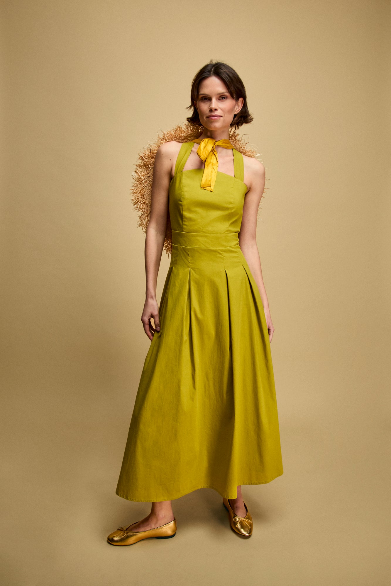 Vestido Anine Pistacho