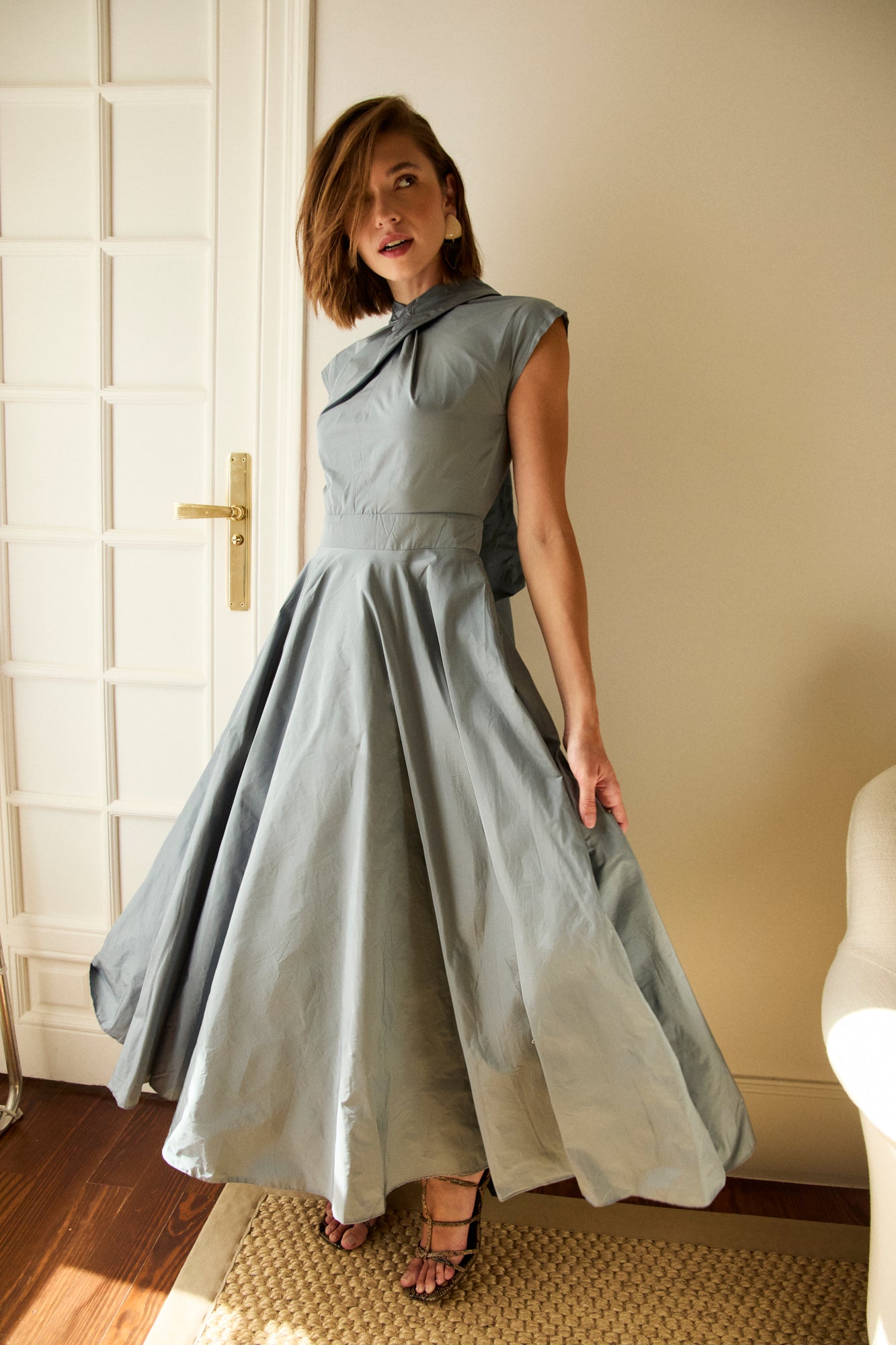 Vestido Carolina Celeste