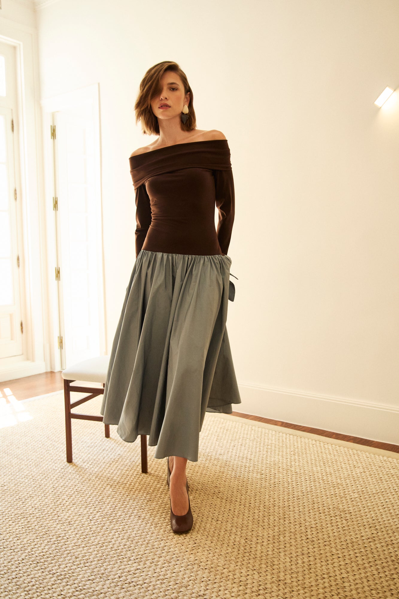 Vestido Clotilde Bicolor
