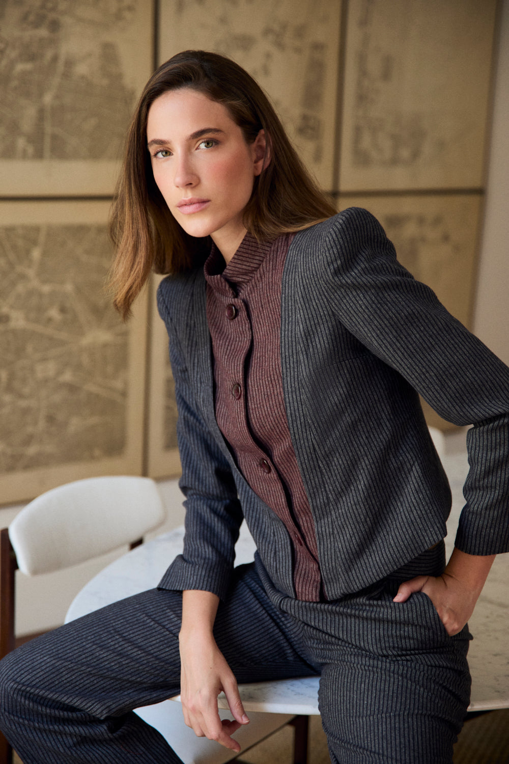 Chaqueta Vega marino