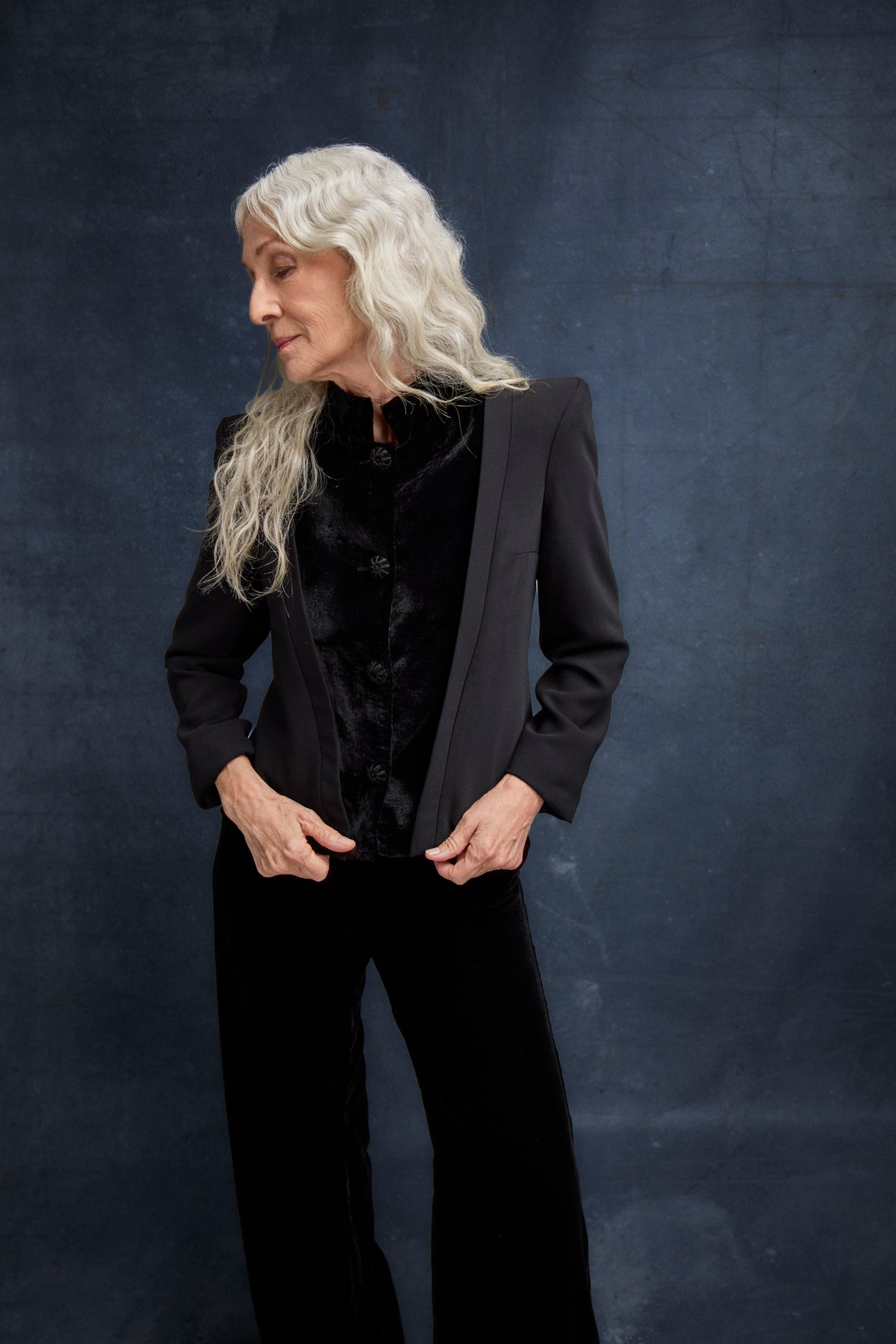 Chaqueta Vega Terciopelo negro
