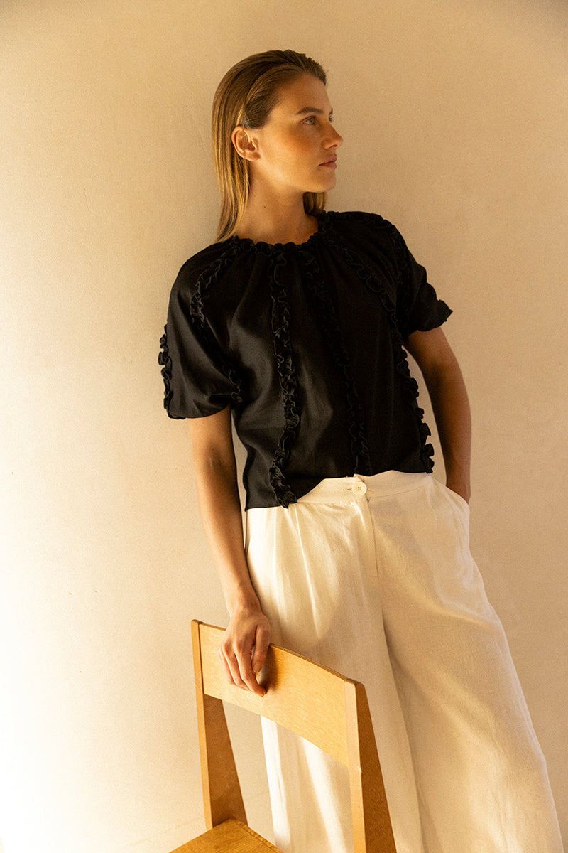 Blusa Rochi Negra