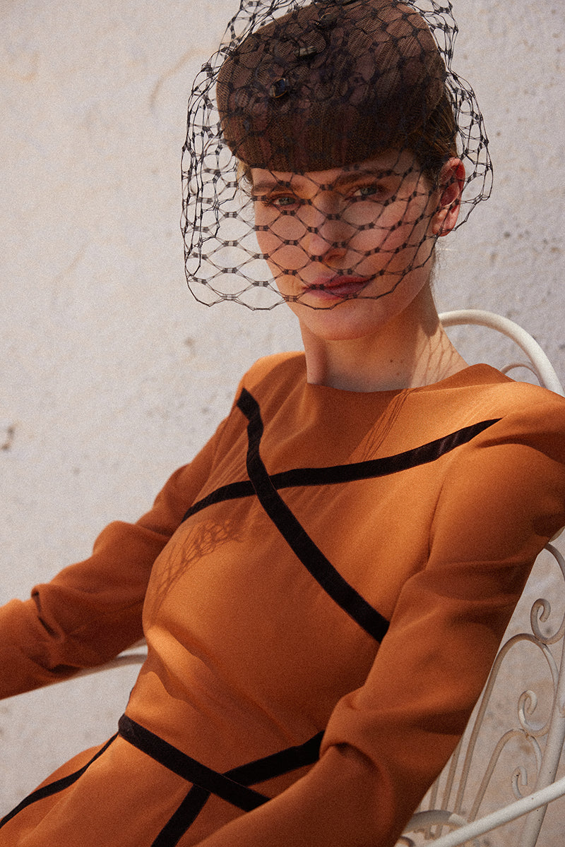 Vestido Ruana Calabaza