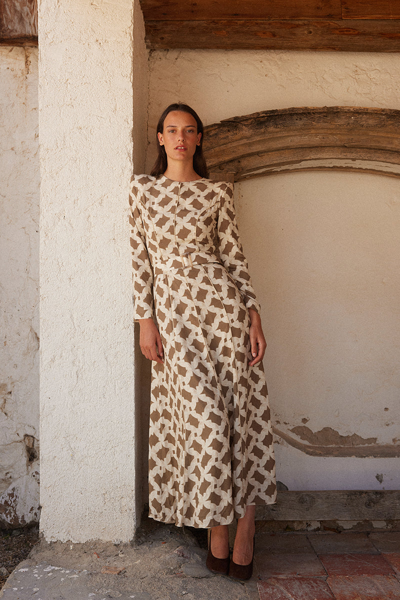 Vestido Manu estampado