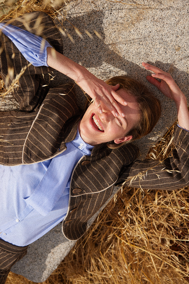 Chaqueta Margaret Marrón