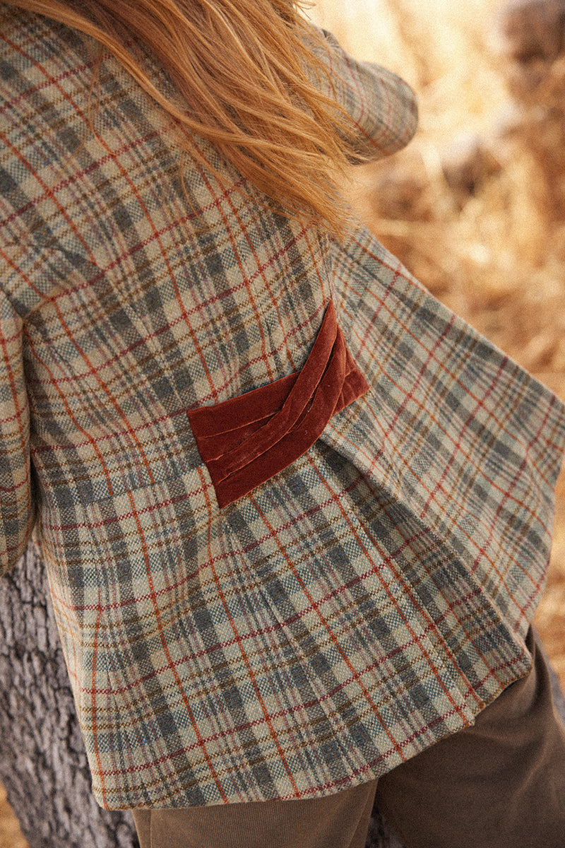Chaqueta Lilibeth verde - PREVENTA