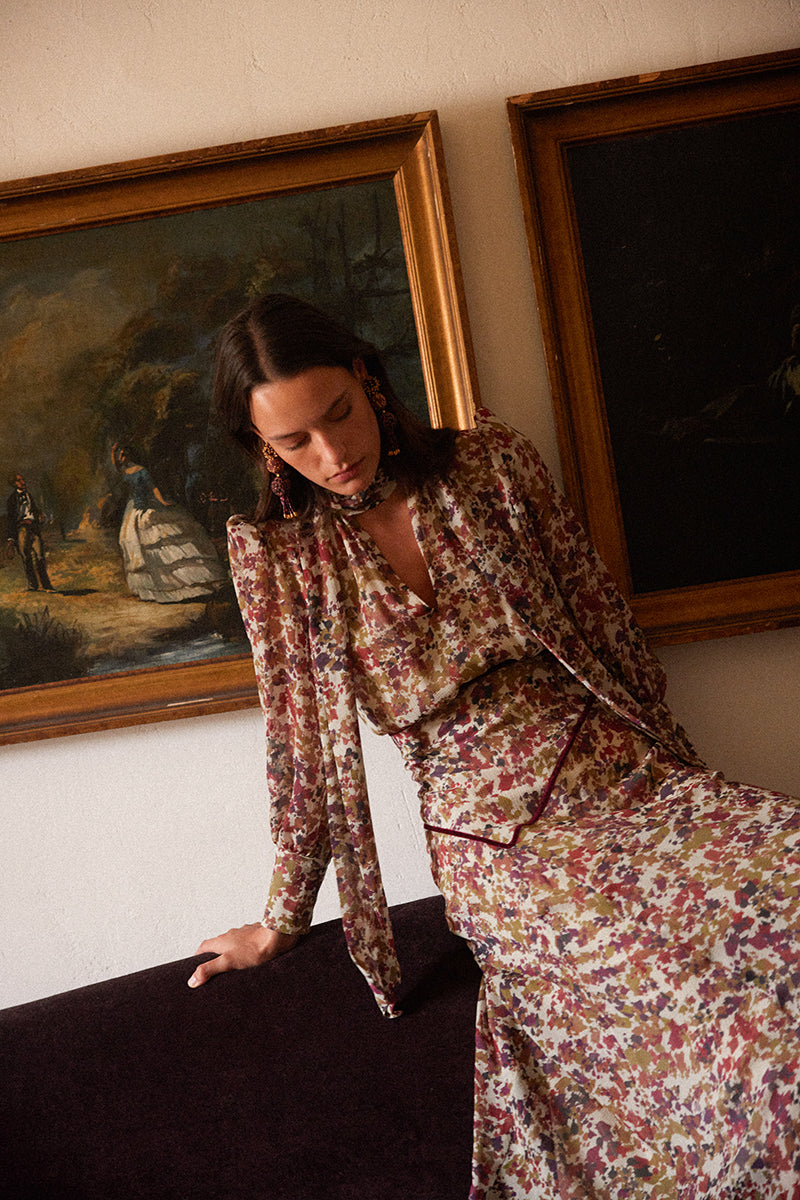 Vestido Casilda Rosa