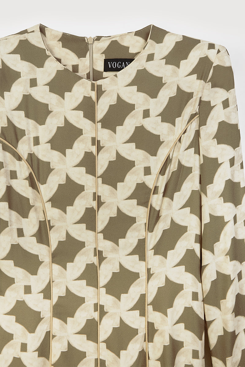 Vestido Manu estampado