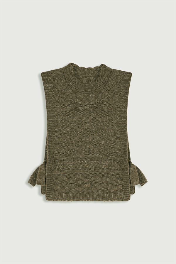 Chaleco ochos verde