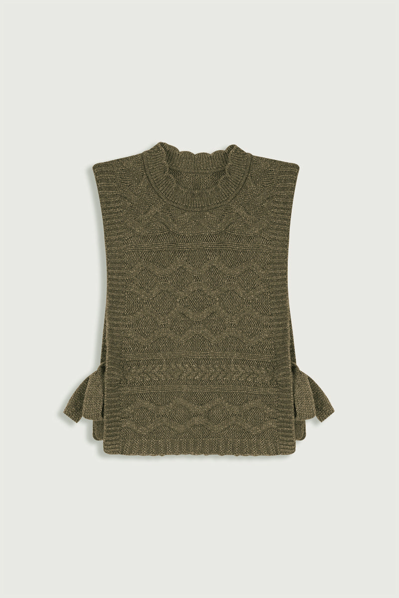 Chaleco ochos verde
