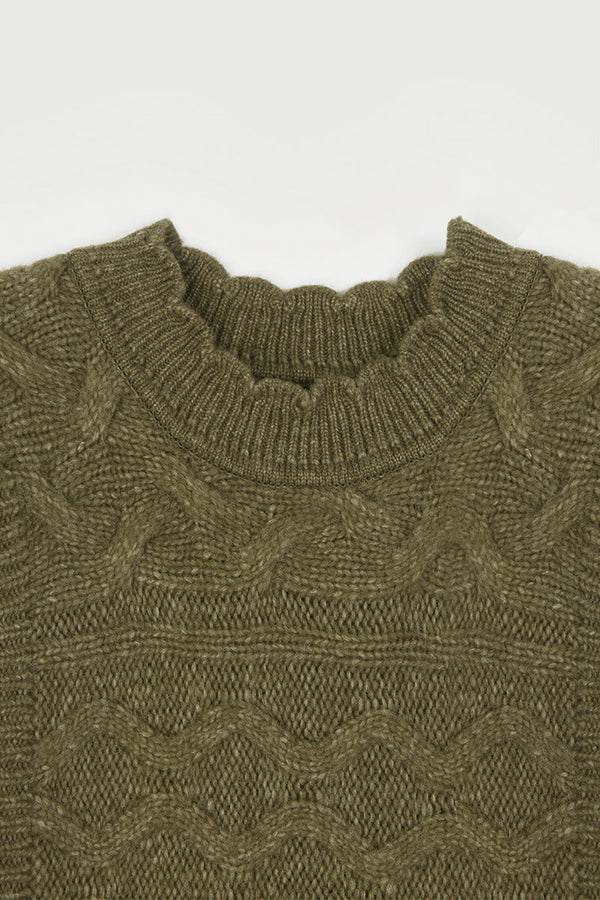Chaleco ochos verde