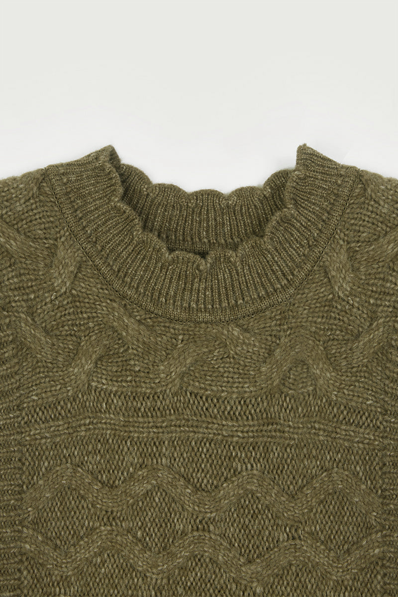 Chaleco ochos verde