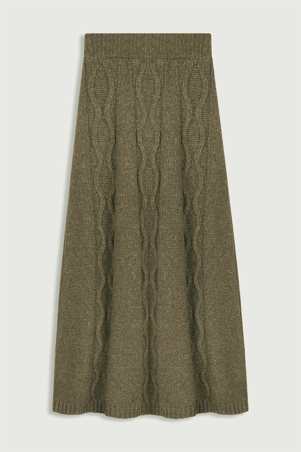 Falda ochos verde