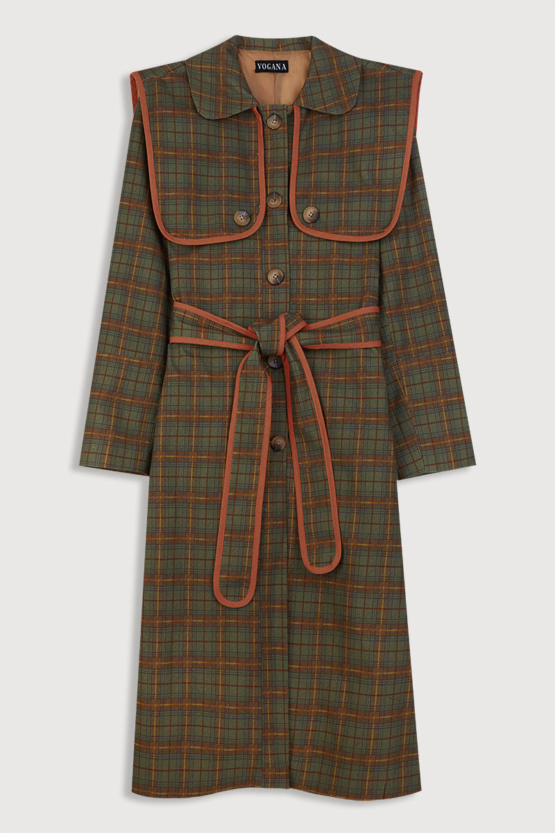 Gabardina Leonora Verde