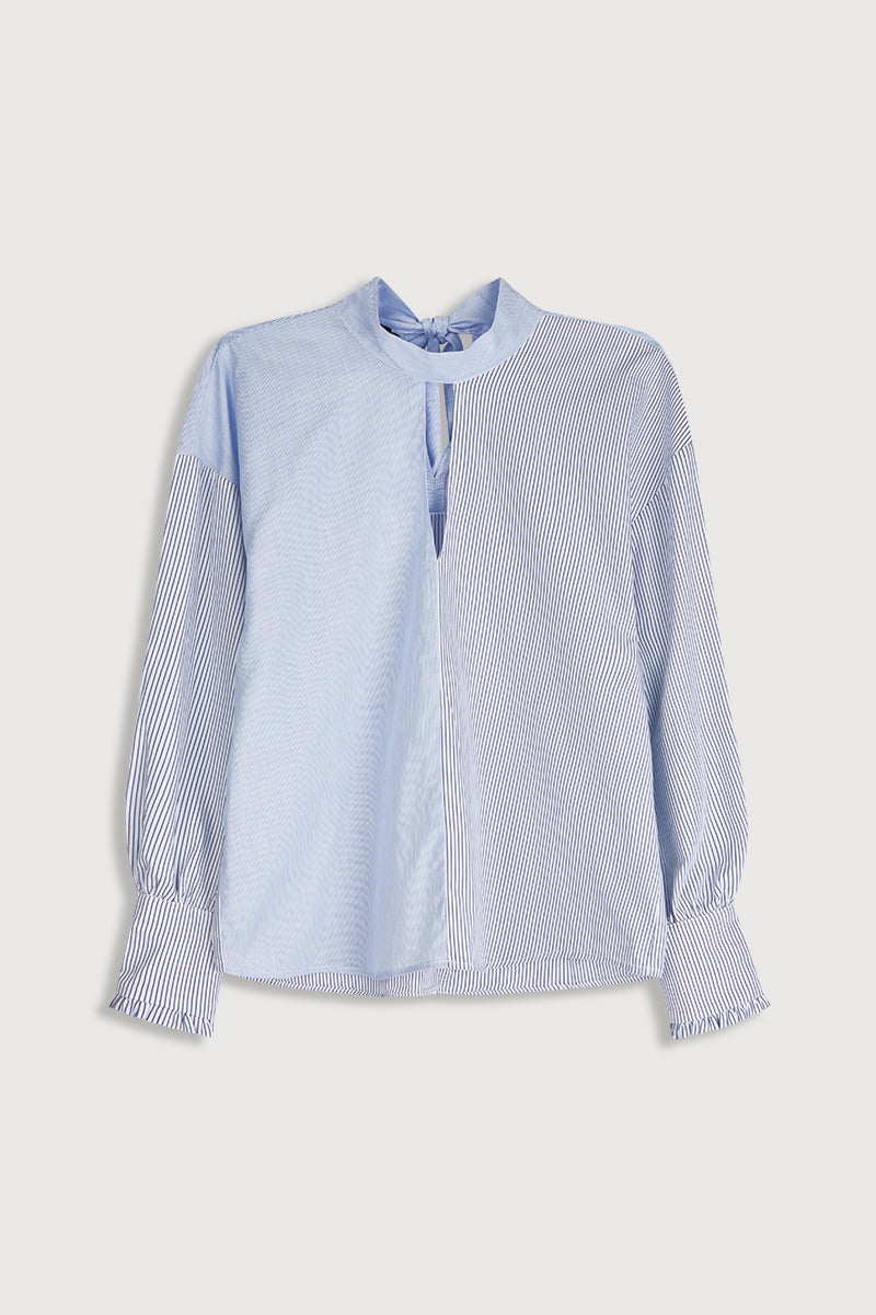 Camisa Paula celeste
