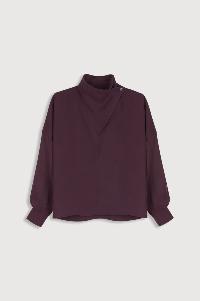 Blusa Marlena Berenjena