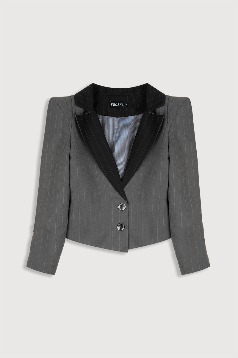 Chaqueta Lauren Gris