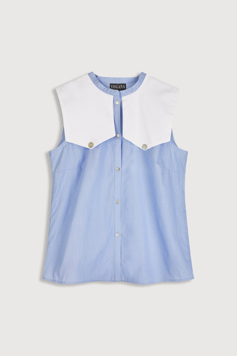 Camisa Africa Celeste