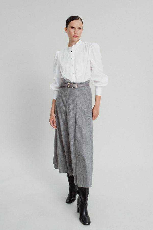 Grey Pietra Skirt