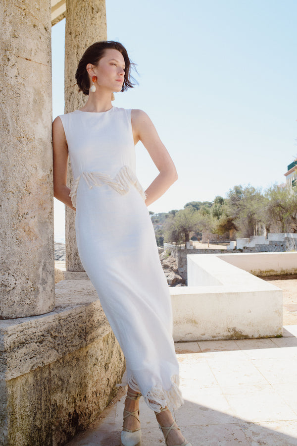 Vestido Rufina Crudo