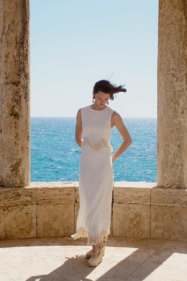 Vestido Rufina Crudo