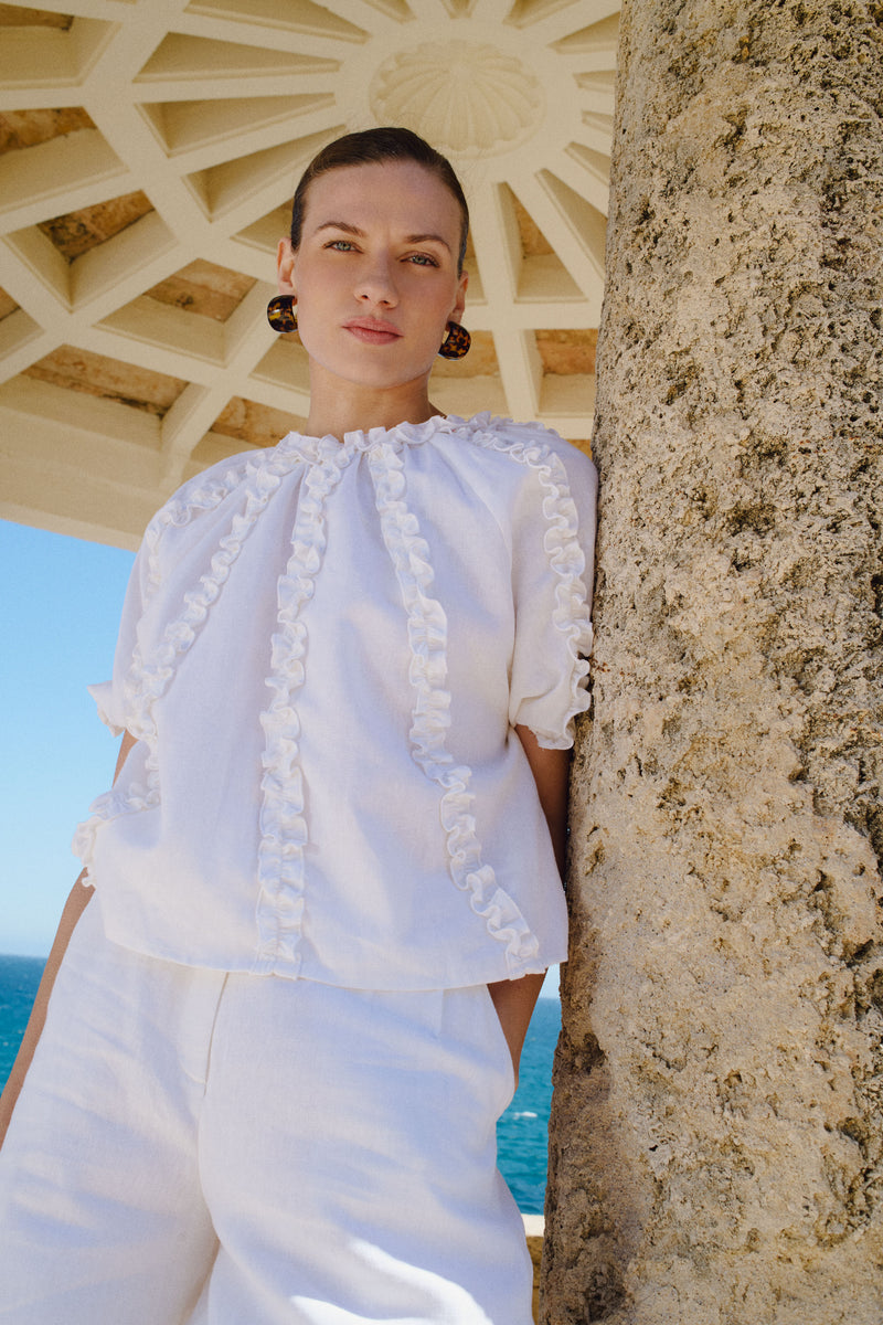 Blusa Rochi Blanca