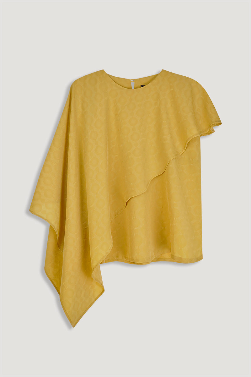 Anuca Mustard Blouse - SOLO MADRID