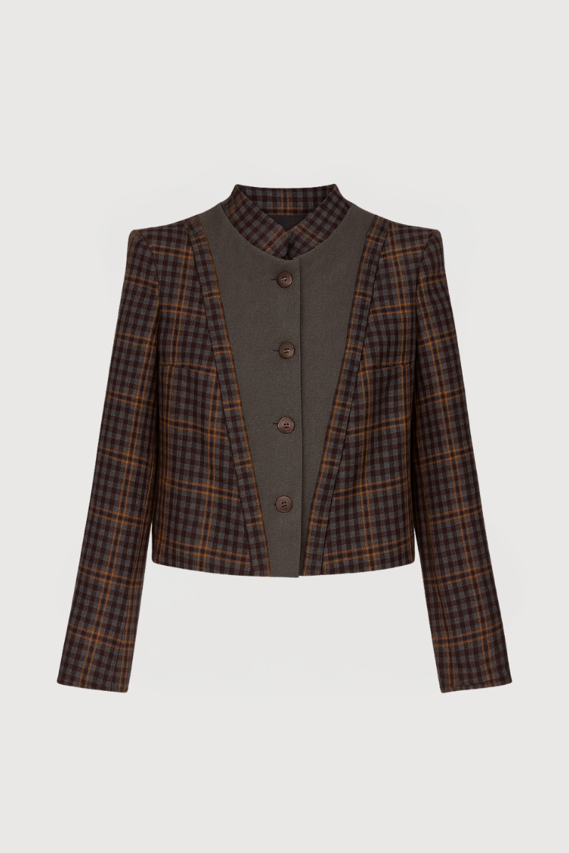 Chaqueta vega cuadros