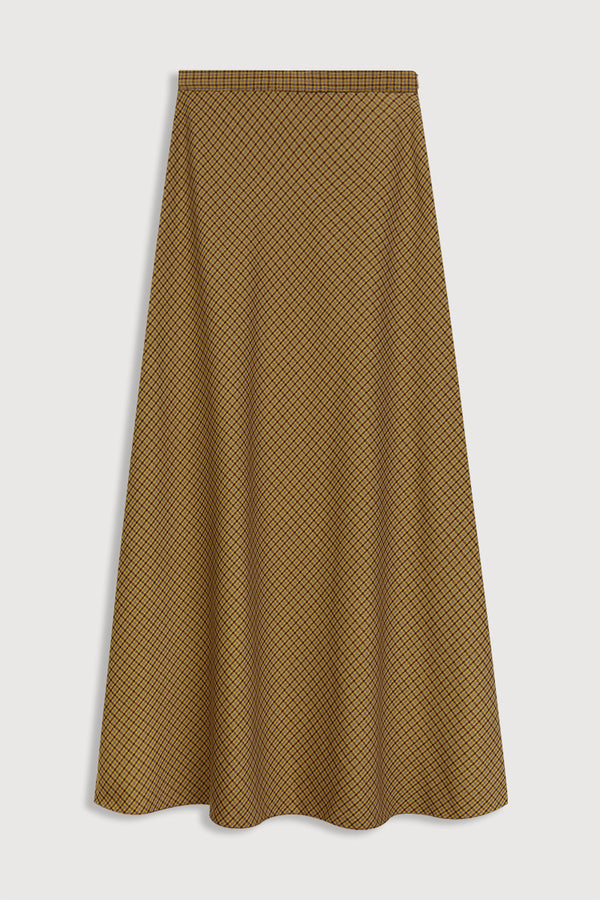 Filipa mustard skirt