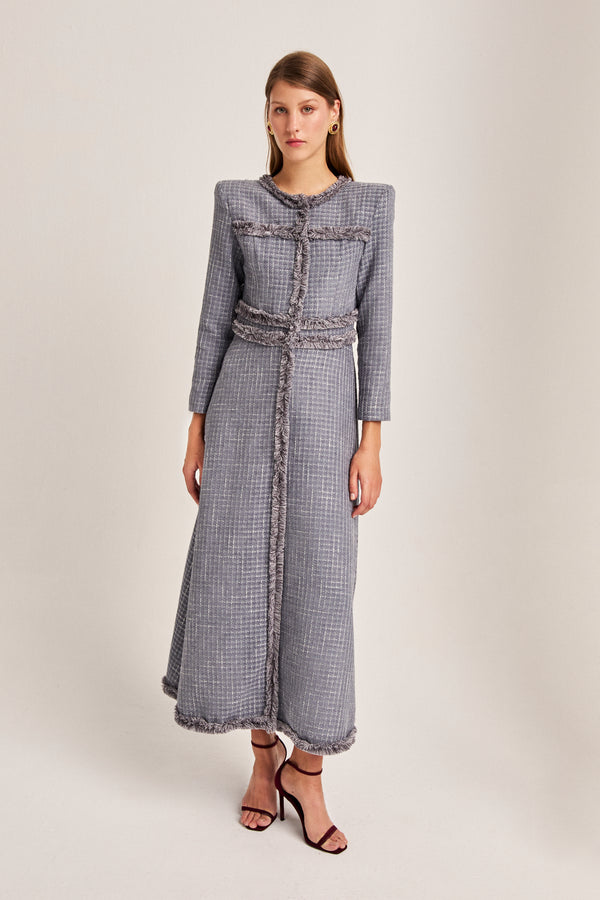 Vestido Malena Gris