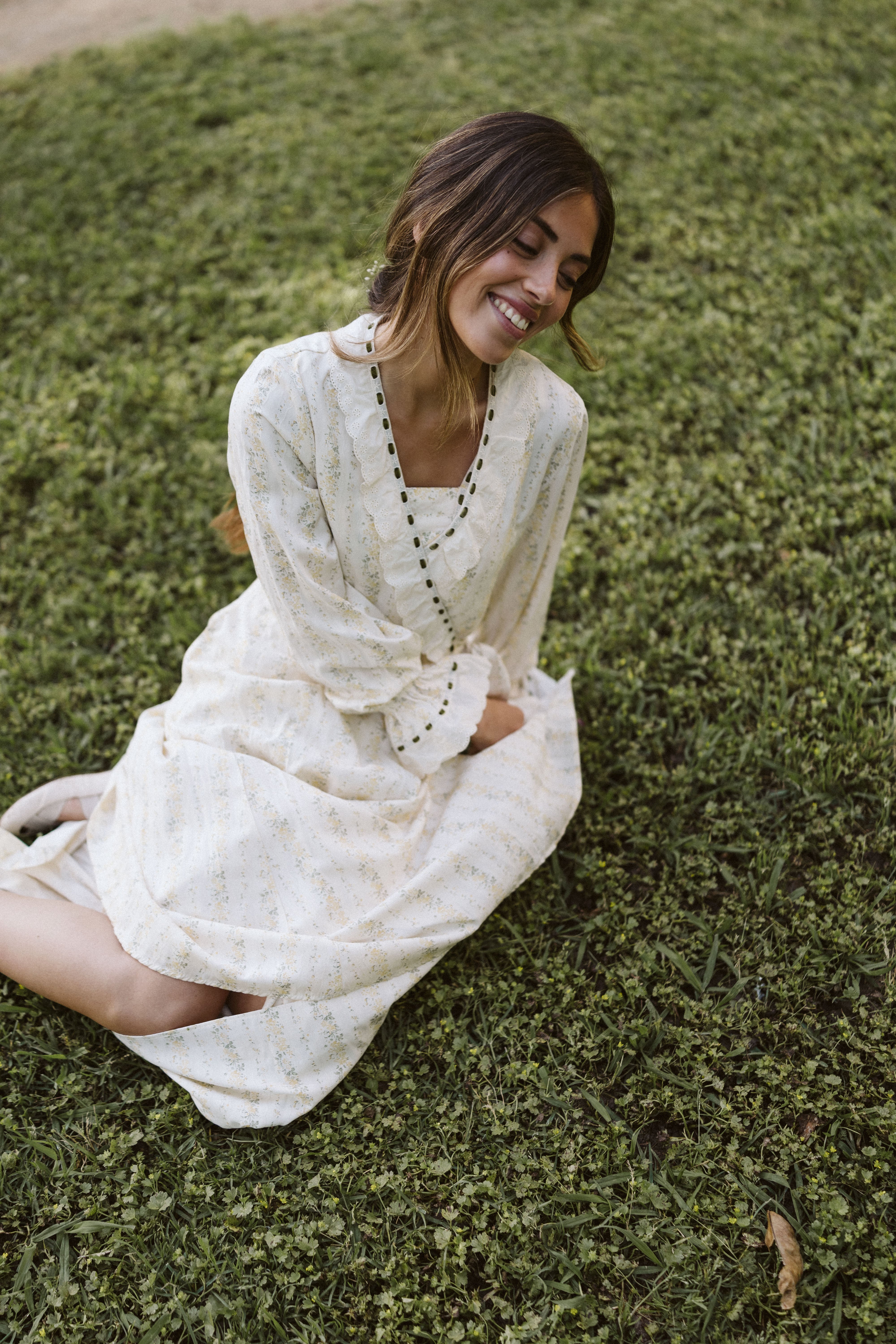 Bata Flores amarillas