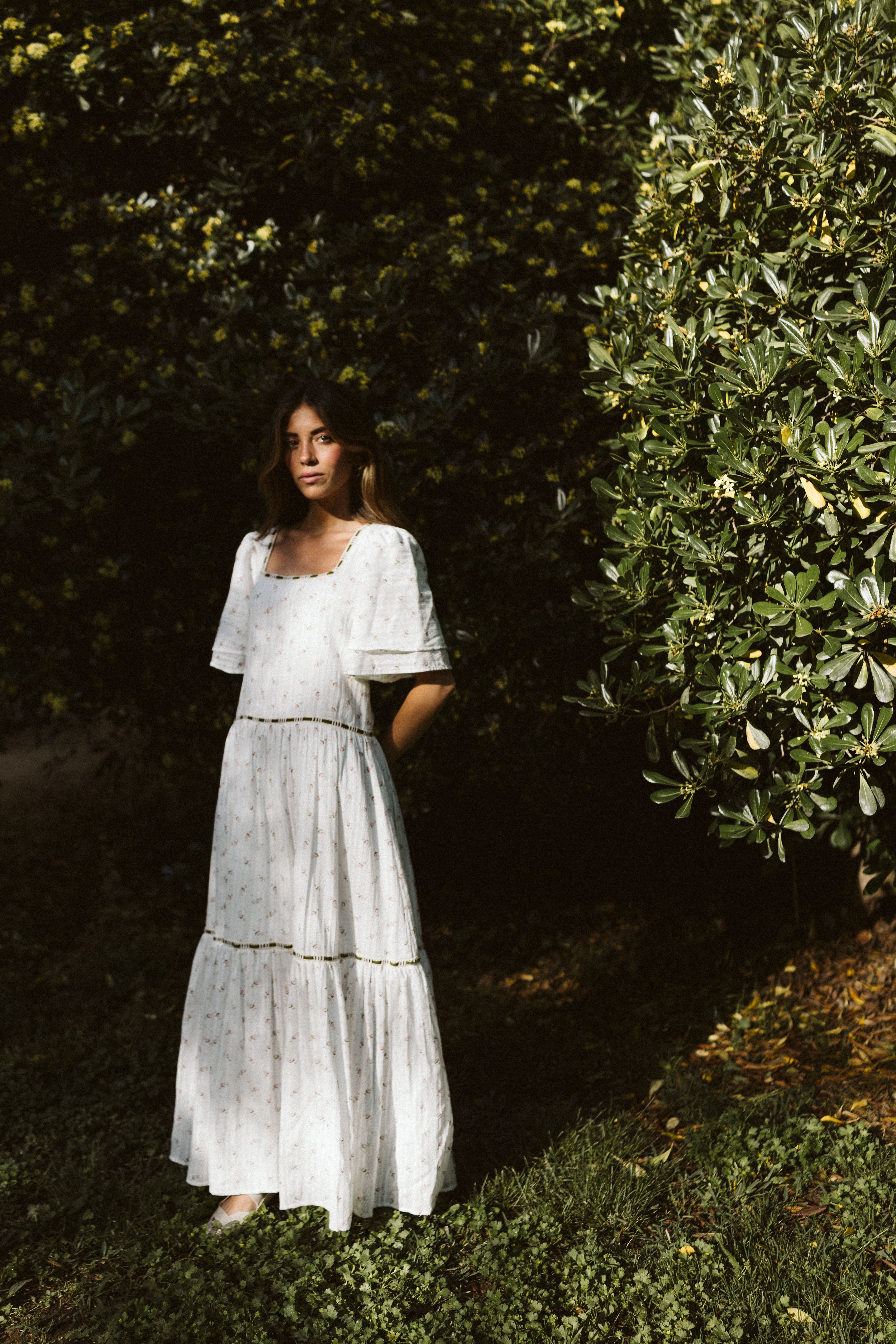 Camisón estampado flor rosa