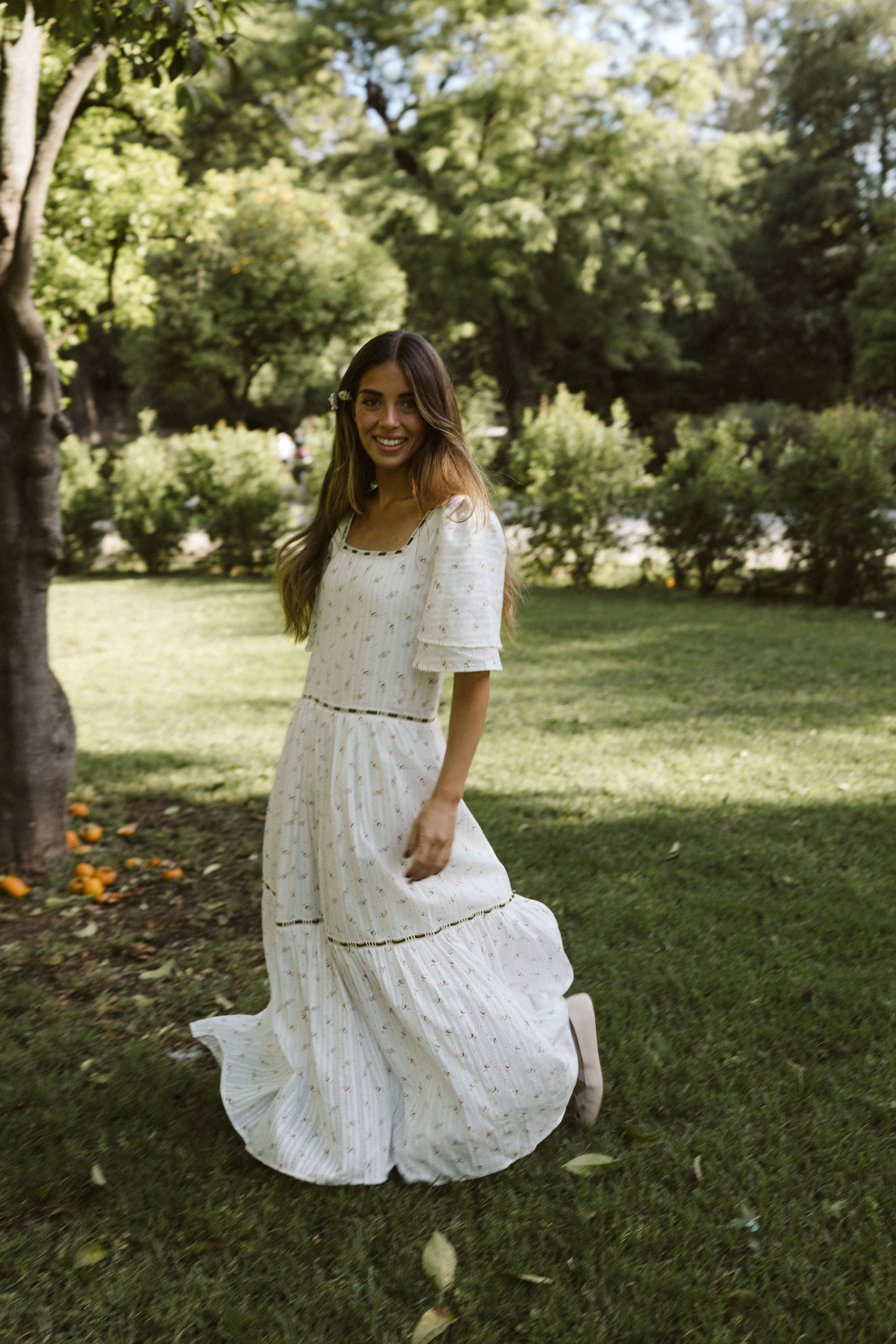Camisón estampado flor rosa