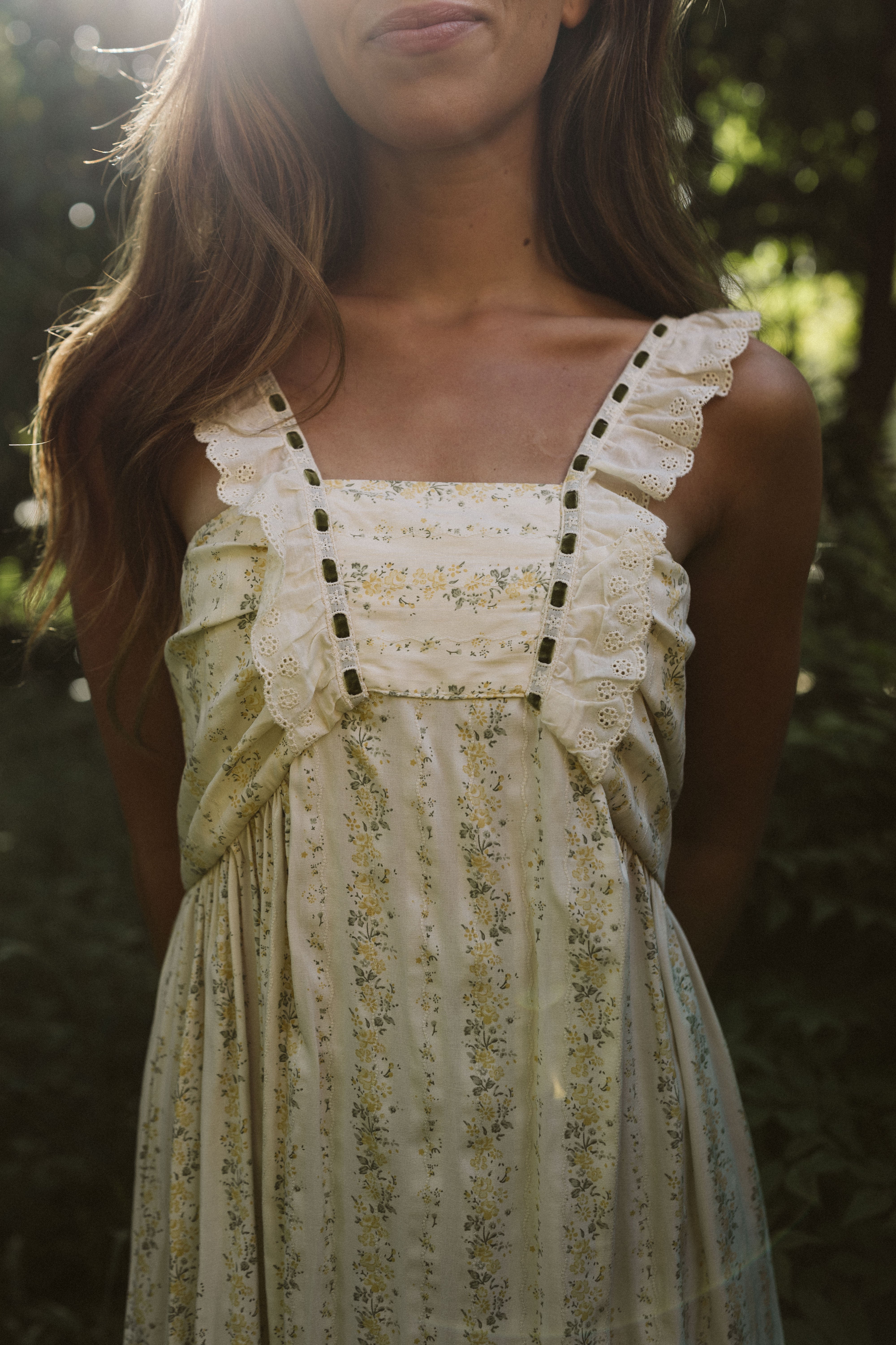 Camisón Flores Amarillas